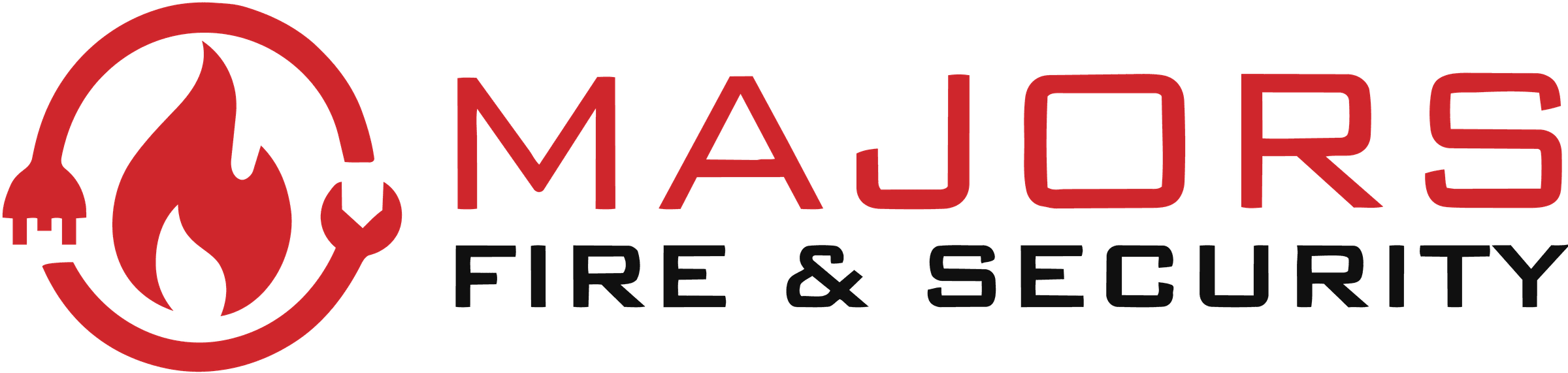 Majors Fire & Security Logo